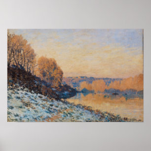 Poster Port-Marly, White Frost, 1872