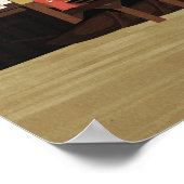 Poster Port médiéval (Coin)