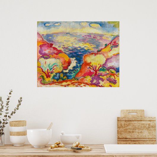 Poster Port Miou | George Braque | (Cuisine)