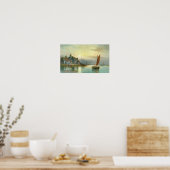 Poster Port paisible (Cuisine)