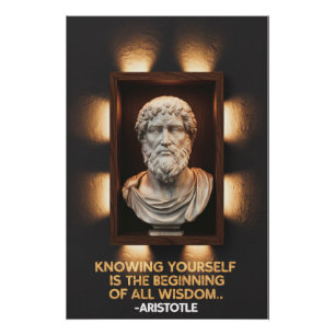 Poster Portail de la sagesse L'essence d'Aristote