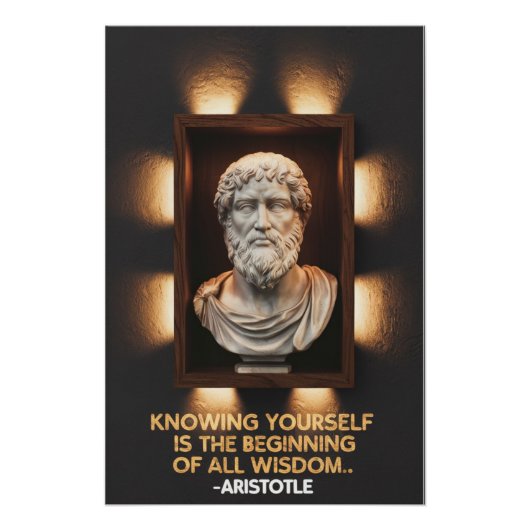 Poster Portail de la sagesse L'essence d'Aristote (Devant)