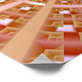 Poster Portail de l'espace fractal (Coin)
