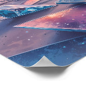 Poster Portail Dimensional - Style d'illustration surréal (Coin)