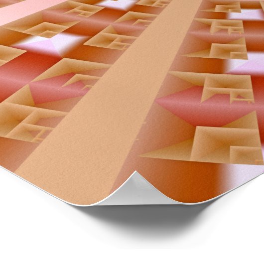 Poster Portail spatial fractal (Coin)