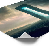 Poster Portail sur la planète désertique (Coin)