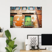Poster Porte à Venise (Bureau à domicile)