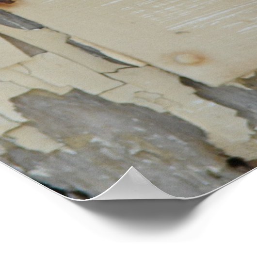 Poster Porte abandonnée (Coin)