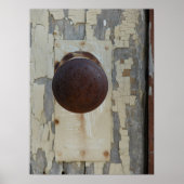 Poster Porte abandonnée (Devant)