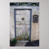 Poster Porte ancienne (Devant)