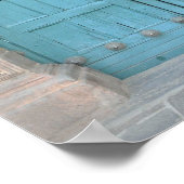 Poster Porte Aqua de l'église de Cusco (Coin)