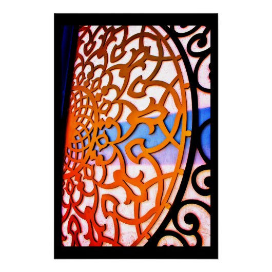 Poster Porte Arabe (Devant)