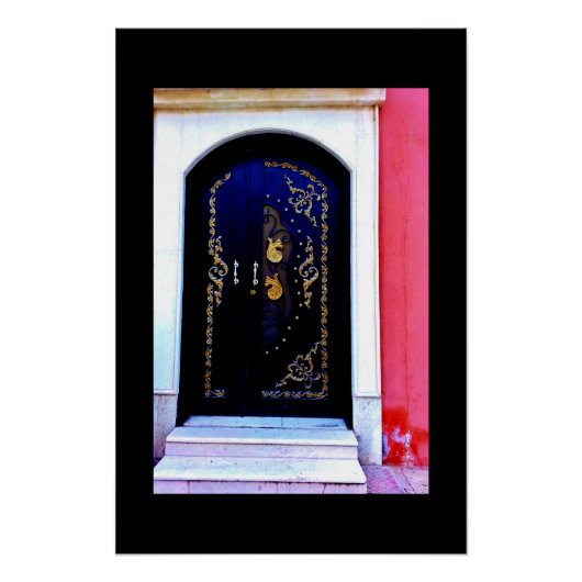 Poster Porte Archée (Devant)