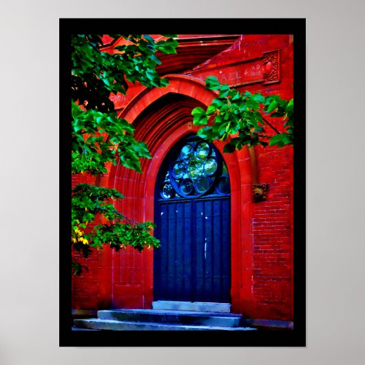 Poster Porte Archée (Devant)