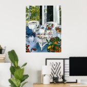 Poster Porte arrière (Bureau à domicile)