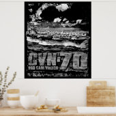 Poster Porte-avions Carl Vinson (Cuisine)