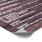 Poster Porte-avions Nimitz Print (Coin)