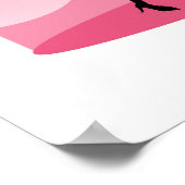 Poster Porte-bébé à la mode pour maman poussant (Coin)