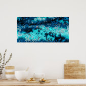 Poster Porte bleue (Cuisine)