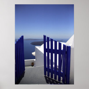 Poster Porte bleue