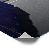 Poster Porte bleue (Coin)