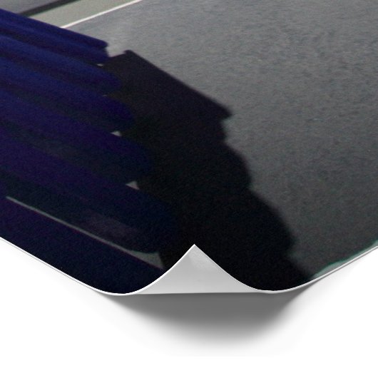 Poster Porte bleue (Coin)