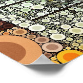 Poster Porte bleue cool Courtyard Sud-Ouest Porte en bois (Coin)