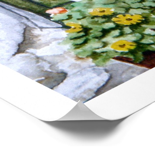 Poster Porte cachée (Coin)