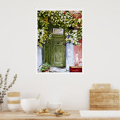 Poster Porte cachée (Cuisine)