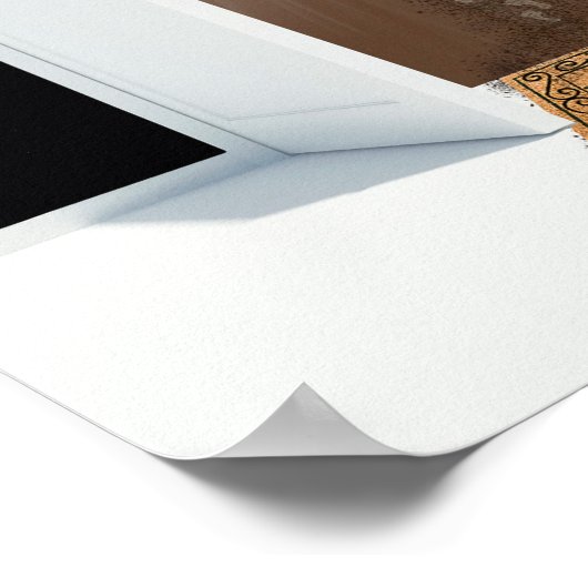 Poster Porte d'accueil (Coin)