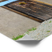 Poster Porte dans un mur Adobe, Nouveau-Mexique (Coin)