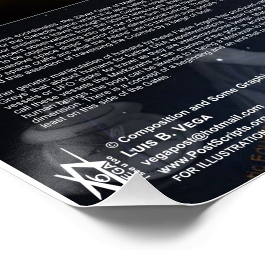 Poster Porte d'argent céleste (Coin)