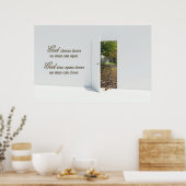 Poster Porte d'automne (Cuisine)