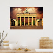 Poster Porte de Brandebourg Berlin (Cuisine)