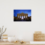 Poster Porte de Brandebourg - Berlin, Allemagne (Cuisine)