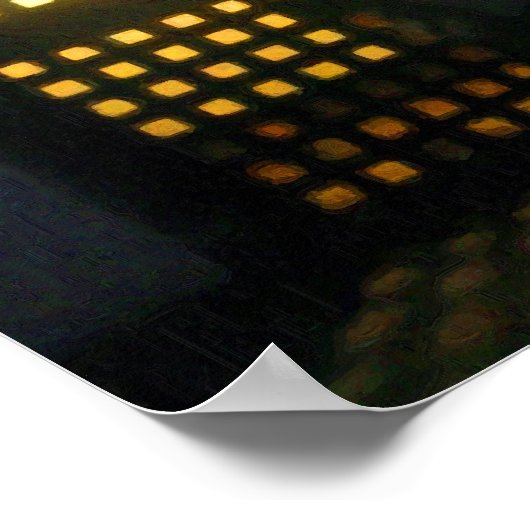 Poster Porte de cellule CB (Coin)