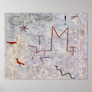 Poster Porte de jardin K Paul Klee