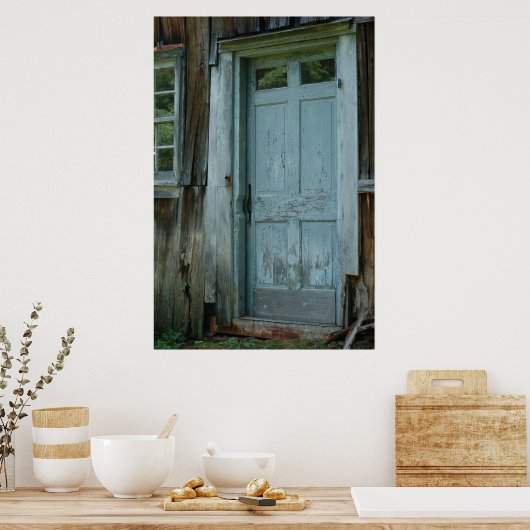 Poster Porte de la ferme (Cuisine)