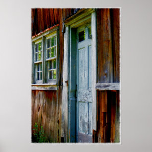 Poster Porte de la ferme