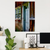 Poster Porte de la ferme (Bureau à domicile)