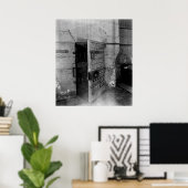 Poster Porte de la prison de Newgate (Bureau à domicile)