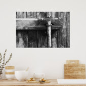 Poster Porte de la vieille grange (Cuisine)