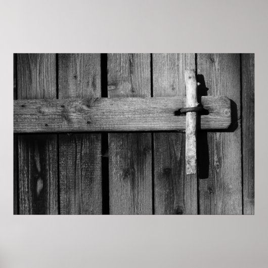 Poster Porte de l'ancienne grange 3 (Devant)