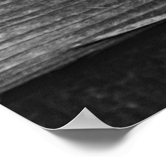 Poster Porte de l'ancienne grange 4 (Coin)