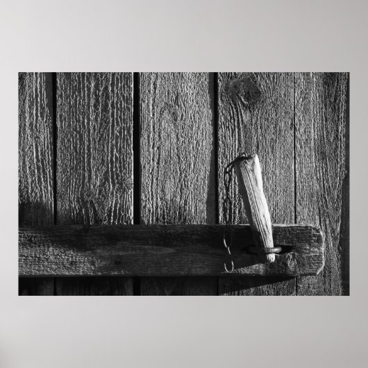 Poster Porte de l'ancienne grange 9 (Devant)