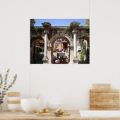 Poster Porte de l'empereur romain Hadrien (Cuisine)