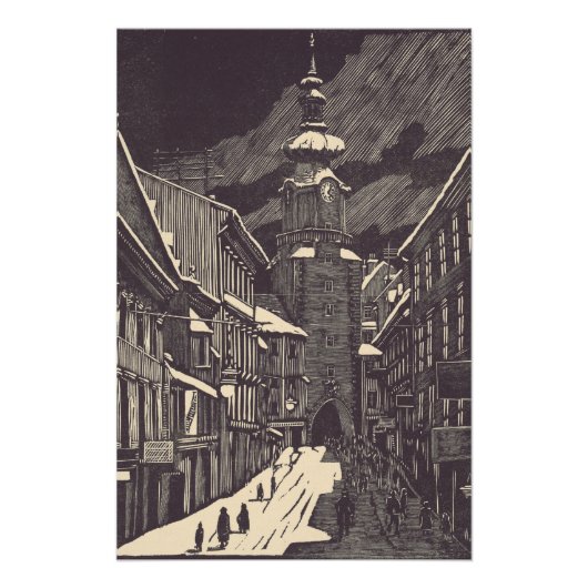 Poster Porte de Michael à Bratislava, Slovaquie (Devant)