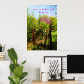 POSTER PORTE DE REMERCIEMENT (Bureau à domicile)