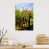 POSTER PORTE DE REMERCIEMENT (Cuisine)