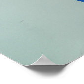 Poster Porte de Santorin (Coin)